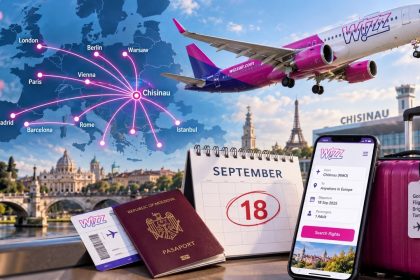 Wizz Air расширяет рейсы из Кишинёва с 18 сентября: направления, частота полётов, дни вылета, ручная кладь и правила багажа.