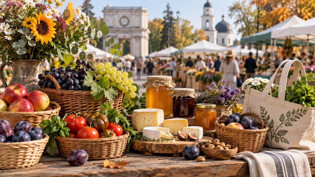 Ярмарки Кишинева 11–13 сентября 2026: адреса EcoLocal, Cămara Fest, сезонных рынков и выставок, часы работы, цены и товары.