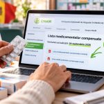 Как проверить лекарство в списке CNAM в октябре 2026: актуальный перечень, поиск препарата, размер компенсации и получение по e-Rețeta.