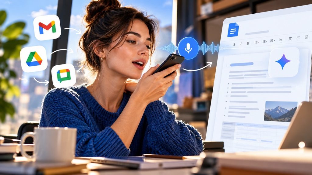 Как создавать документы голосом через Docs Live и кому доступна новая функция Google