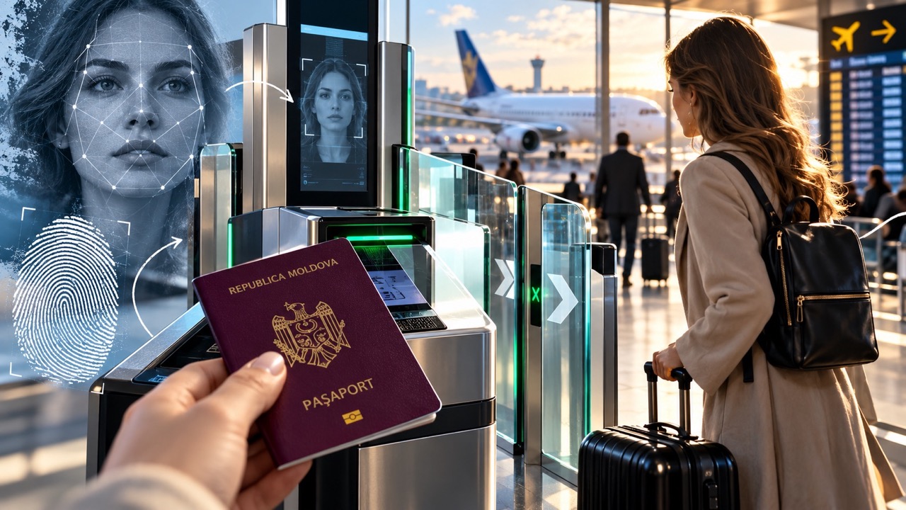 Новый паспорт Молдовы с e-Gate. Разбираемся, в каких аэропортах молдаване смогут проходить автоматический паспортный контроль в 2026.