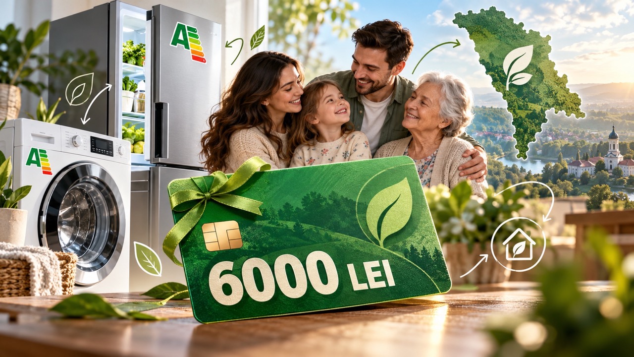 Ваучер EcoVoucher на 6000 леев в Молдове: кто получил помощь, как проверить ваучер по IDNP, где смотреть уведомления и новые этапы программы.