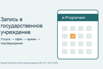 Схематический календарь онлайн-записи в государственное учреждение