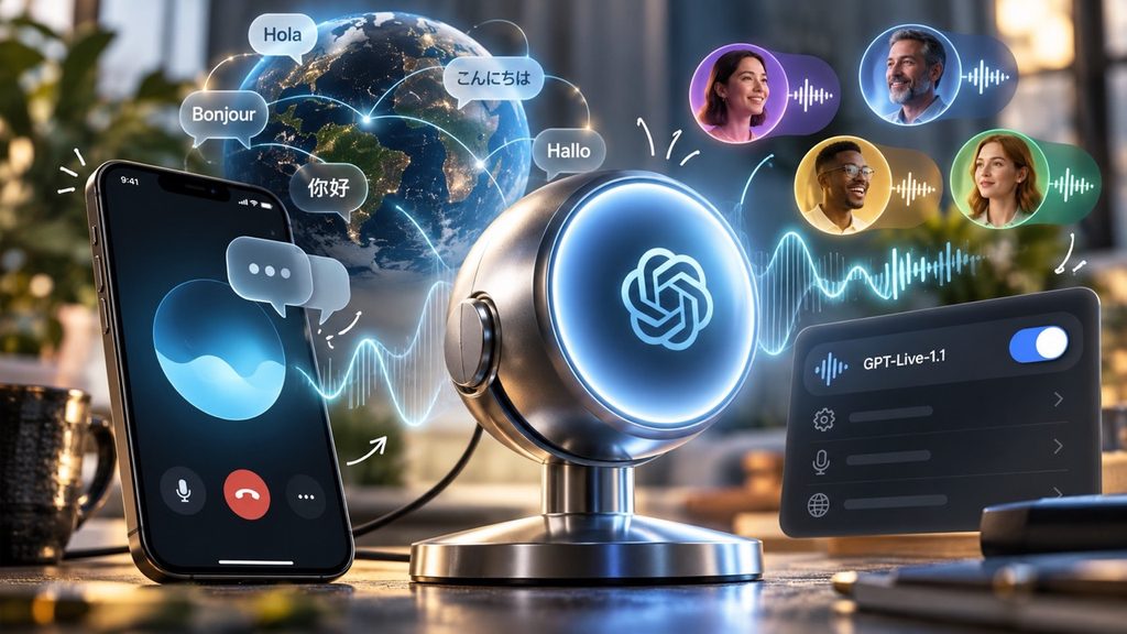 Новые голоса ChatGPT: как включить GPT-Live-1.1 и что изменилось