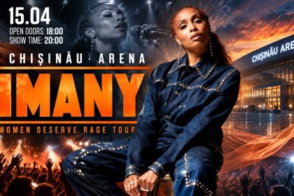 Концерт IMANY в Кишинёве перенесли с 21 октября 2026 года на 15 апреля 2027 года. Цены билетов, программа выступления.