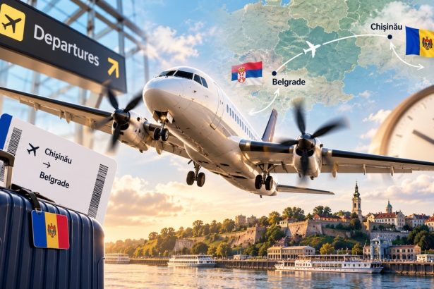 Air Serbia запускает прямые рейсы Кишинёв — Белград с 3 июня 2027. Расписание, время полёта, цены, нормы багажа и правила въезда в Сербию.
