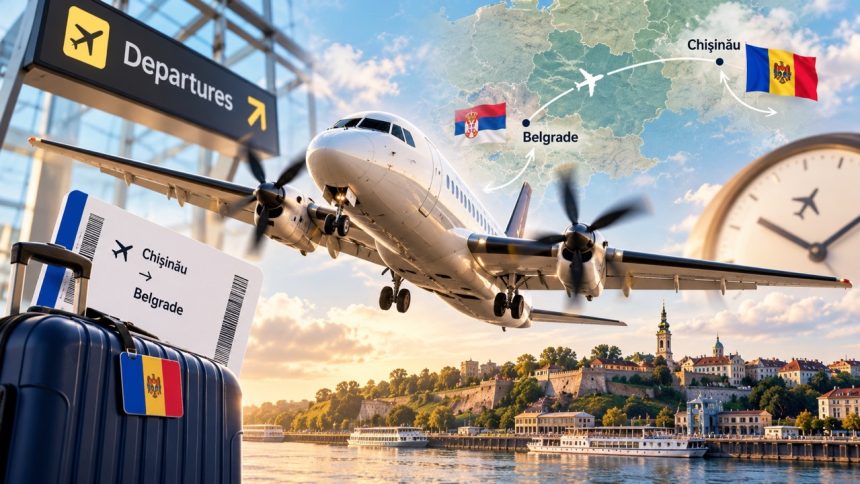 Air Serbia запускает прямые рейсы Кишинёв — Белград с 3 июня 2027. Расписание, время полёта, цены, нормы багажа и правила въезда в Сербию.