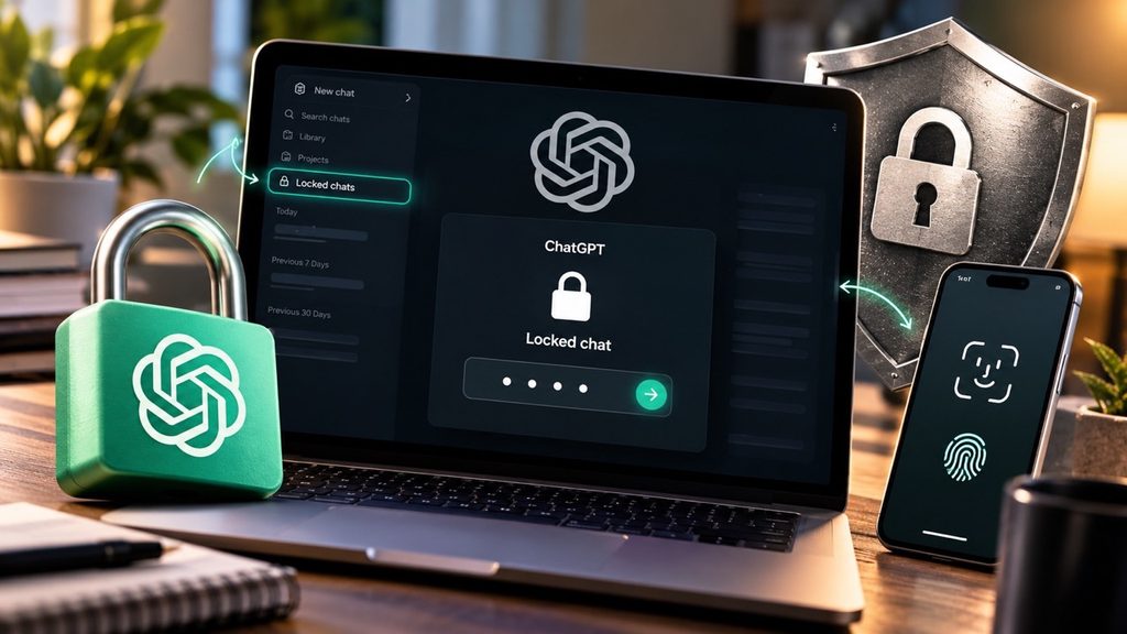 Как заблокировать отдельные чаты ChatGPT PIN-кодом и защитить личную переписку