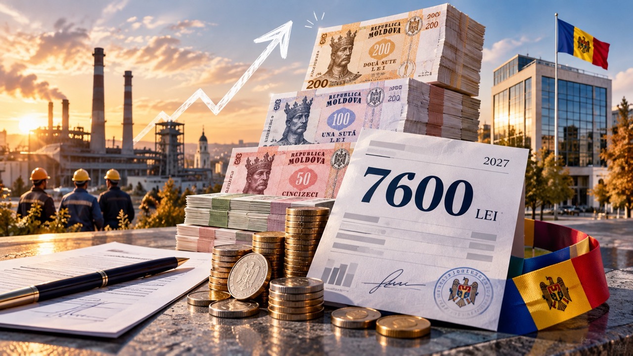 Минимальная зарплата в Молдове с 2027 — 7600 леев. Кому повысят оклады, что решили профсоюзы, затронет ли прибавка бюджетников.