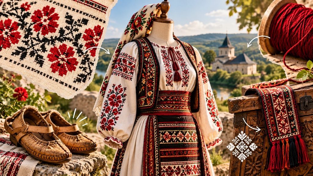 10 фактов о народных костюмах Молдовы, которые раскрывают историю и традиции