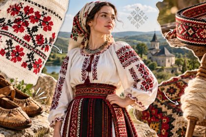 10 фактов о народных костюмах Молдовы: история национальной одежды, традиционная вышивка, региональные различия, материалы, орнаменты.
