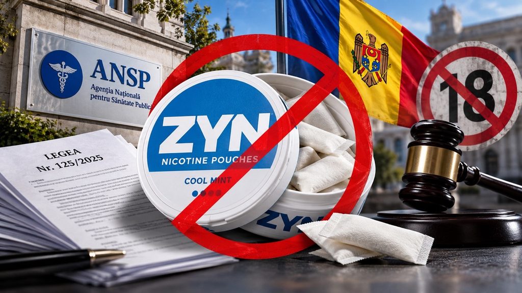В Молдове запретили никотиновые пакетики ZYN: что объяснила ANSP