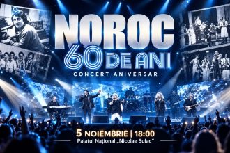 Noroc — 60 лет: концерт 5 ноября 2026 в Кишинёве. Время и адрес, цены на билеты 250–650 леев, программа и где купить билеты онлайн в Молдове.