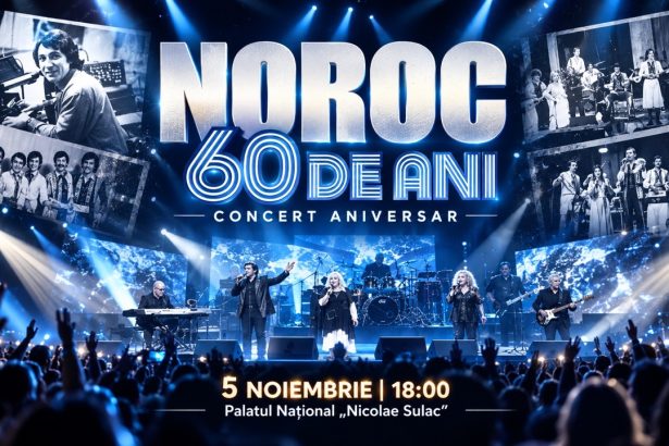 Noroc — 60 лет: концерт 5 ноября 2026 в Кишинёве. Время и адрес, цены на билеты 250–650 леев, программа и где купить билеты онлайн в Молдове.