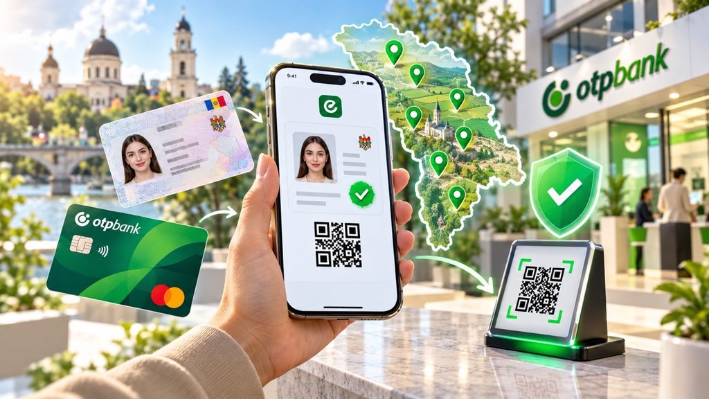 В OTP Bank Молдовы теперь принимают документы EVO: как пройти идентификацию через телефон