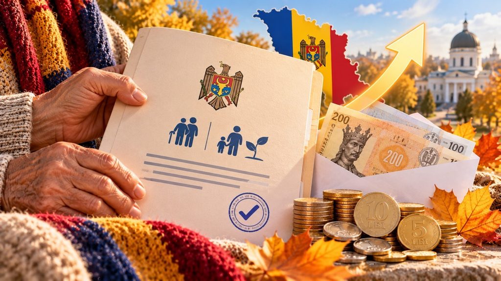 Какой график выплат пенсий и пособий в ноябре 2026 года в Молдове: даты CNAS, индексации и сезонные доплаты