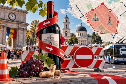 Какие улицы перекроют в Кишинёве 3–4 октября из-за Дня вина 2026. Точное время ограничений, закрытые участки и изменения транспорта.
