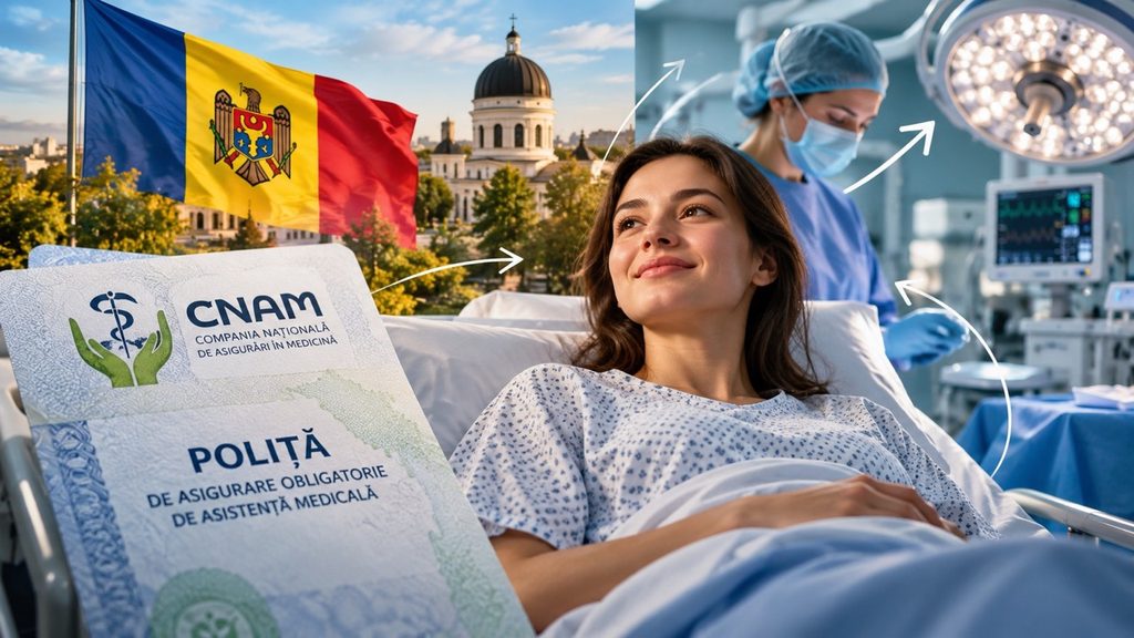 Плановая операция по полису CNAM в Молдове в 2026 году