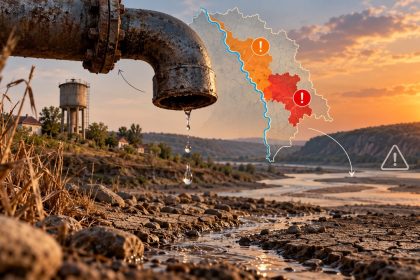 Прут мелеет в Молдове. Где действуют 17–23 октября 2026 красный и оранжевый коды, какой уровень воды и какие ограничения введены.