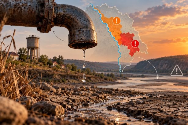 Прут мелеет в Молдове. Где действуют 17–23 октября 2026 красный и оранжевый коды, какой уровень воды и какие ограничения введены.