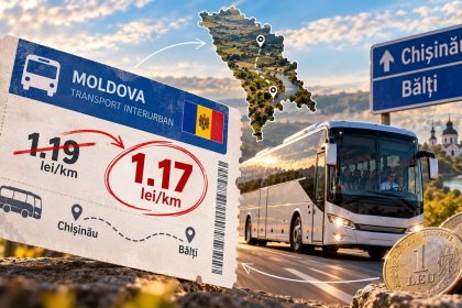 С 9 октября 2026 в Молдове снизились тарифы на междугородние автобусы до 1,17 лея за км. Новые цены билетов и стоимость поездок из Кишинева.