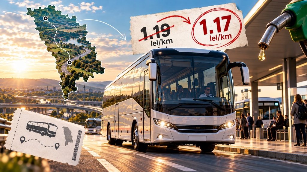 Новые тарифы на автобусы в Молдове с 9 октября 2026 года: сколько теперь стоит километр и билет