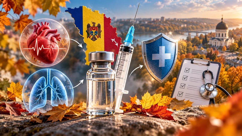 Вакцинация от гриппа в Молдове осенью 2026 года: кому нужна и где сделать бесплатно