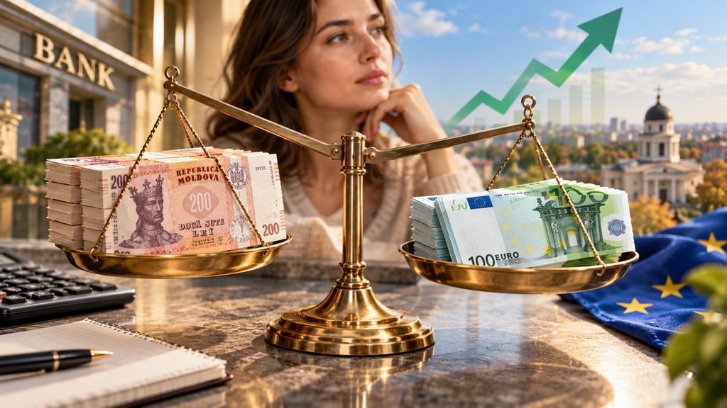 Вклад в леях или евро в Молдове в 2026 году: что выгоднее и где хранить деньги